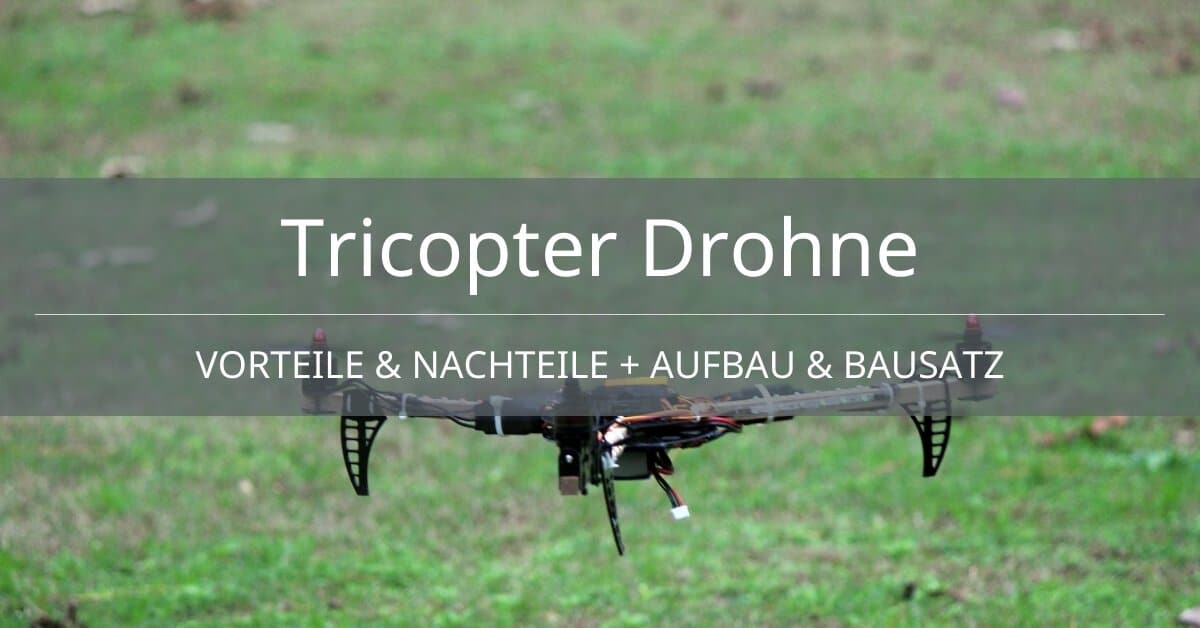 Tricopter Drohne - FB