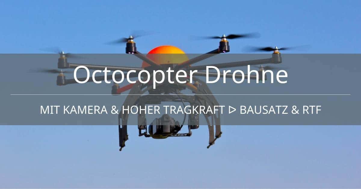Octocopter Drohne - FB