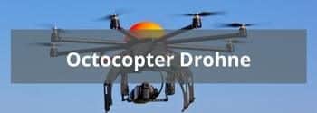Octocopter Drohne