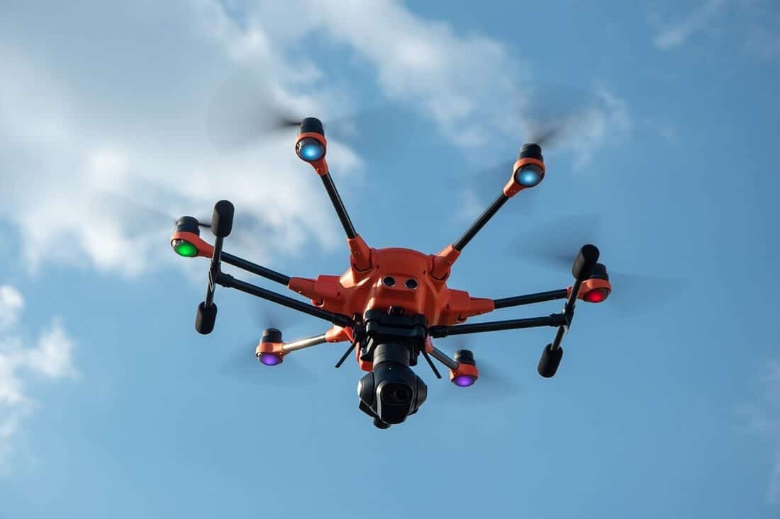 Hexacopter-mit-Kamera