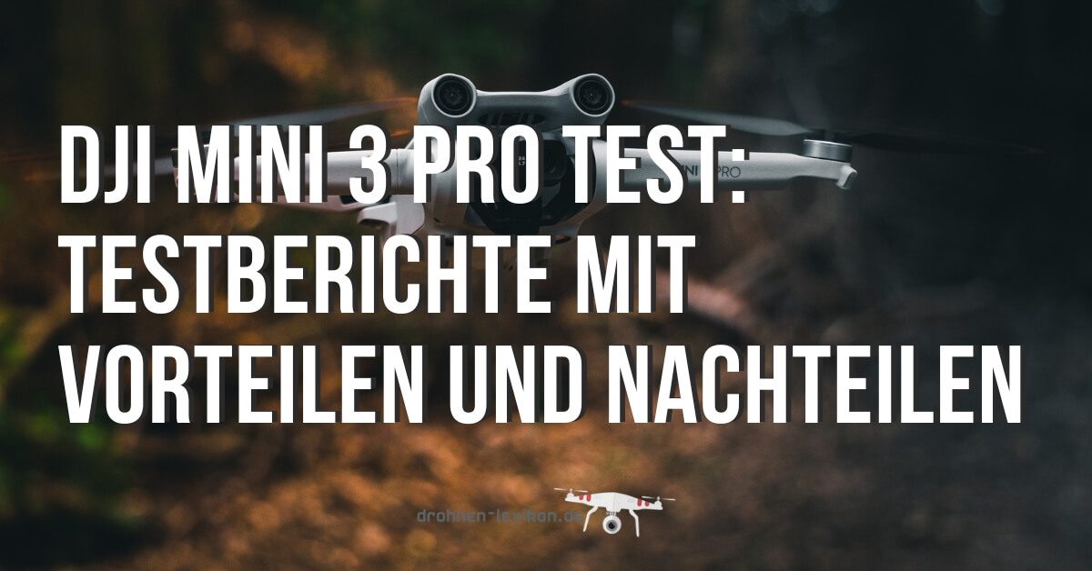 DJI Mini 3 Pro Test - FB